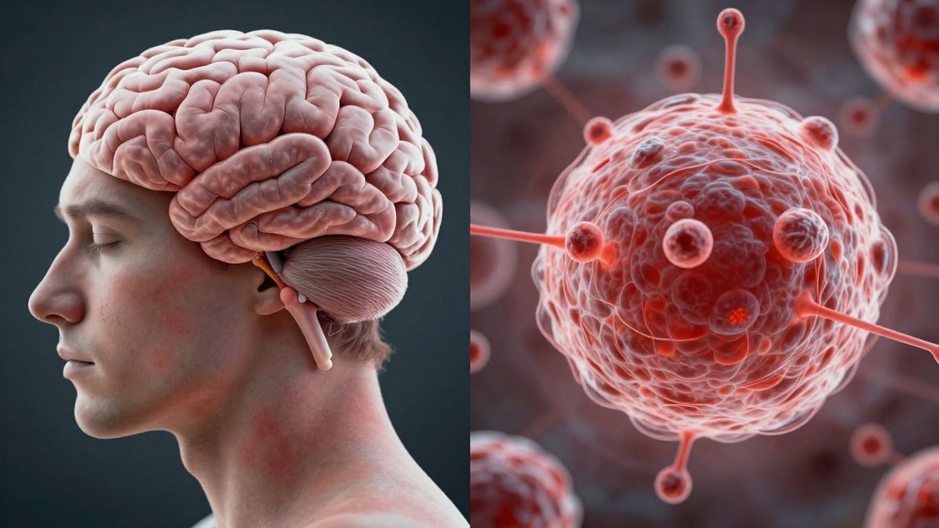 Person with Fatigue and Itchy Skin Linked to Mast Cells
